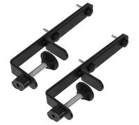 JECOMPRIS 2 Pièces Support de Bureau pour Panneaux Perforés de Supports de Bureau Multifonctionnels pour Organisation et Confidentialité
