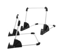 JECOMPRIS 2 Pièces Support de Dessin pour Tablette Lumineuse, Support de Table à Dessin A4, Argenté, Plastique et Alliage, Angles Réglables, Pliable et Léger, pour Artistes, Usage
