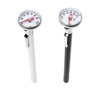 JECOMPRIS 2 Pièces Thermomètre à Eau pour Café Thé et Lait Mesure de Température Précise Probe Longue pour Utilisation Sûre et Facile à Nettoyer