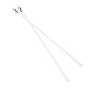 JECOMPRIS 2 pièces Tige de Store Vénitien Verticale avec Crochet Tige Inclinaison Transparente Ergonomique Accessoire Facile à Installer sans Perçage