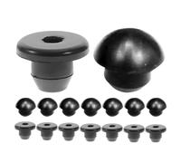 JECOMPRIS 20 Pièces Bouchon D'huile Cric Bouchon D'huile De Vérin Hydraulique De Remplissage du Réservoir e Prise De Parole Adaptateur De Prise Bouteille Black Caoutchouc