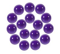 JECOMPRIS 20 pièces Boules Plastique Creuses Multicolores pour Jeux Interactifs Fêtes Activités de Groupe Portable et Léger 20pcs 20 par Paquet 4cm Violet