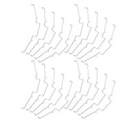 JECOMPRIS 20 Pièces Clip de Fixation en Alliage pour Ventilateur CPU, Accessoire PC Indispensable pour Fête Estivale, Optimisation Dissipation Thermique et Installation Facile