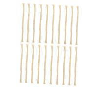 JECOMPRIS 20 pièces Mèche de Lampe à Huile Coton Remplacement de Mèche pour Lampes à Huile Brûleurs et Expériences de Laboratoire Excellente et Facile à Utiliser