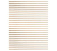 JECOMPRIS 200 Bâtonnets en Bois Naturel Brut 200 Pièces 200x2x2 Mm pour Activités Manuelles Garçon et Filles, Baguettes de Cheville Soi-même, Matériel DIY Éducatif pour Loisirs Créatifs