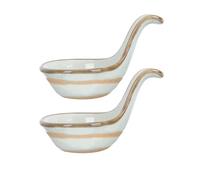 JECOMPRIS 2pcs Récipients à Épices en Céramique pour Sauces, Design Simple et Moderne, Faciles à Transporter, pour Hôtels et Restauration