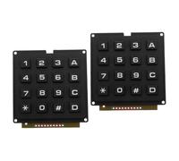 JECOMPRIS 2pièces Clavier à Membrane pour Microcontrôleur Module De Clavier Industriel Compact pour Exigeants