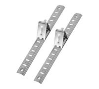 JECOMPRIS 2pièces Lot De Barres De Support Pour Étagère De Réfrigérateur Séparateur Avec Crochets Et Vis Pour Congélateur Et Armoires Froides