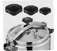 JECOMPRIS 3 pièces Boutons Bakélite pour Autocuiseur Poignées Antidéflagrantes Résistantes à Haute Température Accessoires Sécurisés pour Couvercles de Cocotte Lot
