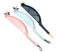 JECOMPRIS 3 pièces Égouttoir de Riz Filtre Manuel pour Lavage de Légumes et Fruits Crépine Légère et Compacte pour Évier Outil Écologique pour Cuisine Couleur Aléatoire Couleur Aléatoire