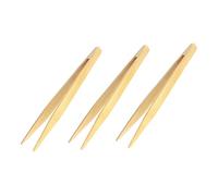 JECOMPRIS 3 pièces Pinces Bambou Multifonctions Pince Alimentaire Ergonomique pour Cuisine Barbecue et Service Ustensile Léger et Antidérapant pour Salades et Grillades