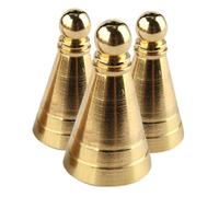JECOMPRIS 3 Pièces Set de Moules Laiton pour Cone Outils de Fabrication DIY pour Décoration de Salle de Projets Artisanaux