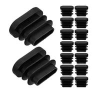 JECOMPRIS 30 pièces Embouts Plastique pour Chaise Protège Jambes de Mobilier PE Capuchons de Remplacement pour Sols Carrelage et Protection des Tables Facile à Installer et
