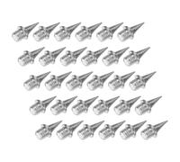 JECOMPRIS 30 Pièces Pointes de Rechange pour Chaussures D'athlétisme en Acier Dur 3/8 Pouces Améliorant L'adhérence et Minimisant la Résistance pour Courses Longues sur Surfaces Athlétiques