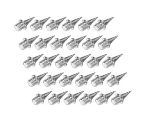 JECOMPRIS 30 Pièces Pointes de Rechange pour Chaussures D'athlétisme en Acier Dur 3/8 Pouces Améliorant L'adhérence et Minimisant la Résistance pour Courses Longues sur Surfaces Athlétiques