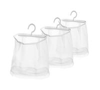 JECOMPRIS 3pièces Sacs De Rangement Filet Suspendus pour Jouets Salle De Bain Et Plus avec Ventilation Et Capacité Importante De Stockage