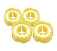 JECOMPRIS 4 Pièces Bobine de Gilet de Sauvetage Automatique pour Gonflable | Activation par Immersion, Plastique Jaune, pour Tête D’inflateur Co2, Usage Nautique et Motonautique