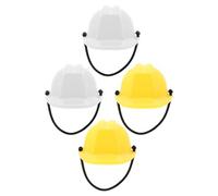JECOMPRIS 4 Pièces Chapeau Élégant pour Reptiles et Petits Animaux de Compagnie, Casque Décoratif en Plastique Léger Cordon Suspendu, Taille Adaptée aux Lézards et Caméléons