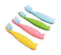 JECOMPRIS 4 Pièces Décorations de Ballons Géants Forme Dents Accessoires de Colorés pour Anniversaires Événements Enfantins
