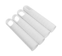 JECOMPRIS 4 pièces Embout Manche Balai Plastique Intégré Lot Poignée Léger Compatible Accessoires Vadrouille Nettoyage Sol Bureau Maison