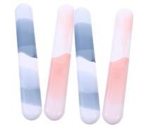 JECOMPRIS 4 Pièces Étui de Voyage pour Brosse à Dents Organisateurs de Brosse et Dentifrice Protection et Stockage pour Camping et Voyage Couverture Étanche Couleurs Rose Cerisier Bleu Gris