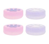 JECOMPRIS 4pièces Capuchons Pouce Silicone Patte de Chat Luminous pour Manette Switch Design Mignon Ergonomique et Facile à Nettoyer