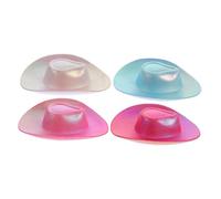 JECOMPRIS 4pièces Chapeau Miniature pour Poupée Petit Chapeau De Décoration Lot de Mini Chapeaux Ornement De pour Maison De Poupée