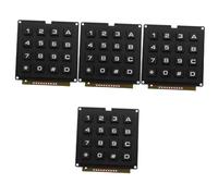 JECOMPRIS 4pièces Clavier à Membrane avec Module De Clavier Industriel pour Microcontrôleur pour Automatisation