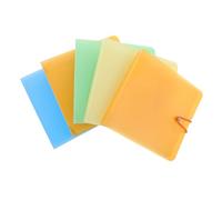 JECOMPRIS 5 pièces Classeur CD Emplacements Étui de Rangement Portable Sécurisé pour CD Dvd Organisateur Pratique pour Stockage Musique et Disques Couleur Aléatoire Couleur Aléatoire