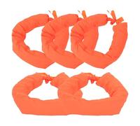 JECOMPRIS 5 pièces Sacs Poids Réfléchissants pour Cones de Circulation Sacs Lestage Tissu avec Signalisation Sécurité Stabilité Renforcée pour Contrôle Routier et Entraînement