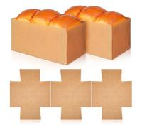 JECOMPRIS 50 Moules Papier Sulfurisé Antiadhésif Jetables, Couleur Kraft, Taille Petite, pour Cuisson Four, Pâtisserie Maison et Fêtes, Doublures Pratiques pour Moule, Caissettes