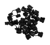 JECOMPRIS 50pièces Manchon De Décharge De Traction pour Câble Boucle De Câble Ronde Boucle De Fil Presse-étoupe Protections De Fil Passe-Fils Anti-Traction