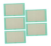 JECOMPRIS 5pièces Carte PCB Simple Face à Souder Soi-même Plaque Expérimentation pour Projets Électroniques Circuit Imprimé pour Expériences DIY