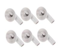 JECOMPRIS 6 pièces Connecteurs de Tuyau de Drainage pour Climatisation de Coudé pour Tuyau de Drain de Remplacement pour Extérieures Compatible
