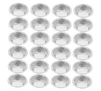 JECOMPRIS 600 Pièces Moules à Tartelette Jetables Aluminium Caissettes Rondes Aluminium pour Cuisson et Réchauffage Compatibles Fours pour Usage Domestique et Commercial