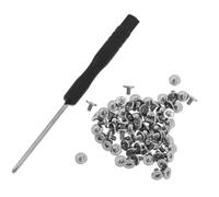 JECOMPRIS 61 Pièces Vis de Fixation pour SSD M2 en Métal Compact pour Ordinateur de Bureau et Portable, Adaptée la Réparation Informatique et Maintenance Matérielle