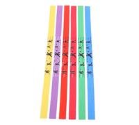 JECOMPRIS 6pièces Bandeaux Hachimaki Pour Entraînement Karate Et Cuisine Accessoires Ninja Tête Bandana Colorée Pour Hommes Et Femmes