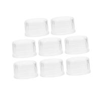 JECOMPRIS 8 Pièces Couvercles de Shaker Plastique Étanches pour Cocktails Caps de Remplacement pour Shaker à Thé Jus et Bubble Tea pour Bar à