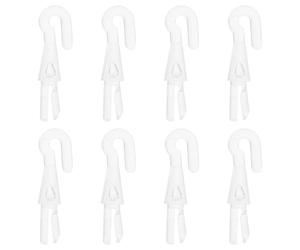JECOMPRIS 8 Pièces Embouts de Baguette de Store en Plastique | Pièces de Rechange pour Aveugles, Design Résistant aux Dommages, Ajustement Facile, Usage Cordon