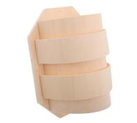 JECOMPRIS Abat-jour en Bois Léger pour Lampe de Sauna Écran Mince en Tilleul Abat-jour Décoratif D’angle Compatible Éclairage Sauna Diffuseur de Lumière Apaisante