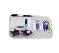 JECOMPRIS accessoires d'organisateur de voiture - Organisateur de visière clip de visière en cuir accessoires pour bling organisateur de pare-soleil accessoires de voiture un camion receveur
