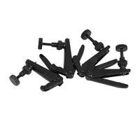 JECOMPRIS Accessoires pour Violon 4pcs Tendeurs Violon Wittner en Laiton Noir, Accordeur Fin Simple pour Instruments à Cordes 3/4-4/4, Facile à Installer et Pratique