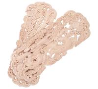 JECOMPRIS Applique Bois Sculptée Européenne 3D Non Peinte Beige, Décorations d'angle pour Lit et Armoire Motifs Dragon à Gauche et Phénix à Droite, Élégance Classique