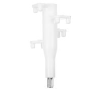 JECOMPRIS Arbre de Lame en Plastique pour Hachoir à Viande 2l, Support Central Antidérapant, Accessoire de Remplacement Compatible Hachoir Électrique, Usage Maison Cuisine Professionnelle