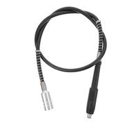 JECOMPRIS Arbre D'extension Flexible pour Gravure 1 Set en Caoutchouc Noir Tube Rallonge pour Perceuse Électrique et Outil Rotatif Polyvalent