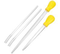 JECOMPRIS Aspirateur Nettoyeur D'aquarium 2 Pcs avec Tuyau de Siphon en Silicone et Tubes D'extension pour Changement d'eau et Nettoyage Facile du Poisson