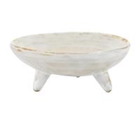 JECOMPRIS Assiette à Sauce en Céramique Brute 3 Pieds Blanche, Petite Assiette pour Sauce à Tremper, Plat de Condiments Polyvalent, pour Apéritifs, Pique-niques et Repas Quotidiens