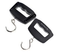 JECOMPRIS Balance Numérique Portable pour Valises 2pcs avec Poignée Ergonomique en Plastique, Peson Électronique Précis à Deux Décimales, pour Voyages et Déplacements