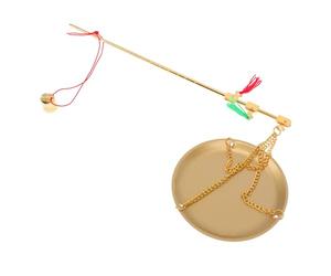 JECOMPRIS Balance Portative en Cuivre 100G Poids Balance à Main pour Apothicaire Précise pour Pesée D’Herbes Médicinales et Bijoux Usage Maison et Boutique