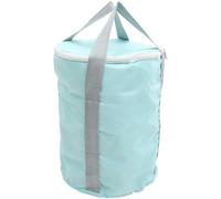 JECOMPRIS Bassin de Trempage Pliable Portable Seau Eau pour Camping et Voyage Bassine Multifonction pour Détente des Plage et Nettoyage Bleu Grand Modèle avec Couvercle
